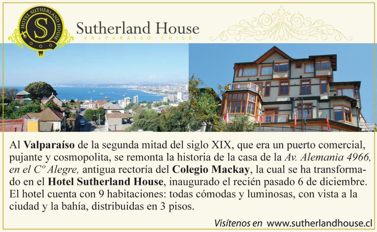 Sutherland House Valparaiso Bagian luar foto
